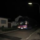 Der Bus kommt! Mitten in der Nacht ...