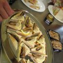 Sprotten auf Toast - so mu� es aussehen!