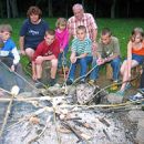 Stockbrot und Kartoffeln am Lagerfeuer!