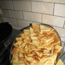 gef�hlte 3.000 Blinis (Buchweizenpfannkuchen) wurden gebacken.