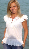 Elena ist eine von vielen Frauen aus der Ukraine