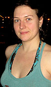 eine ukrainische Frau namens Julia