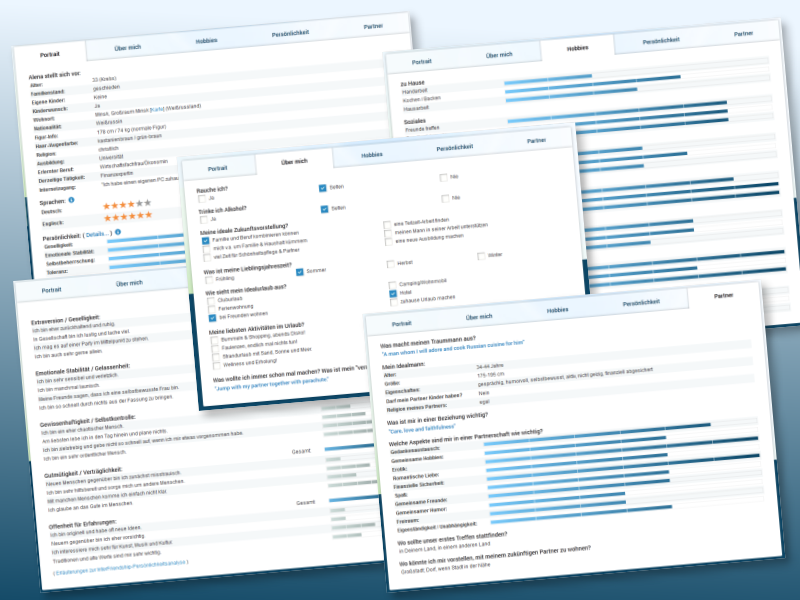 Detailinformationen zur Frau